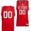 Custom NC State Wolfpack Jersey Name and Number College Basketball Red Reverse Retro