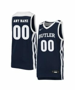Custom Butler Bulldogs Jersey College Basketball Name and Number Elite Navy