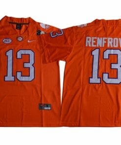 Clemson Tigers Hunter Renfrow Jersey #13 College Football Orange