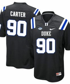 Duke Blue Devils DeWayne Carter Jersey #90 College Football Black